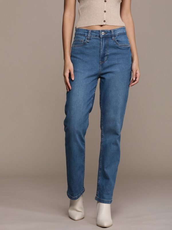 d0508e8c-3bdb-42f3-b415-c6da0e8941531709618096672-Roadster-Women-Jeans-701709618096250-2 Women’s Blue Denim Jeans – Slim Fit – Gently Used
